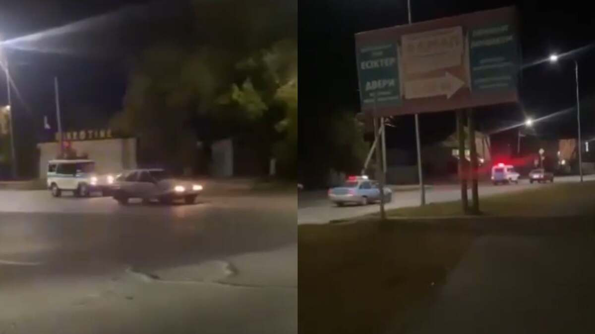 Пьяный водитель устроил гонки на дорогах Павлодара