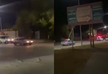 Пьяный водитель устроил гонки на дорогах Павлодара