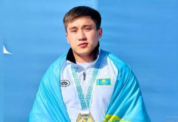 Сотрудник полиции области Абай стал чемпионом мира по QAZAQ KURESI