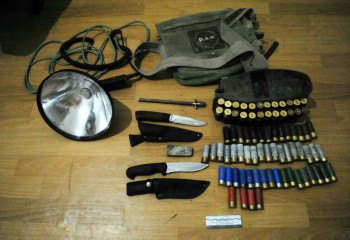 Вооруженных браконьеров с тушей кабана задержали в Костанайской области