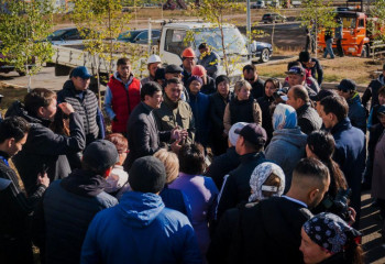 Елорда әкімі Отау шағын ауданының тұрғындарымен кездесті