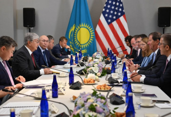 Қасым-Жомарт Тоқаев жаһандық қаржы институттарының жетекшілерімен кездесті 