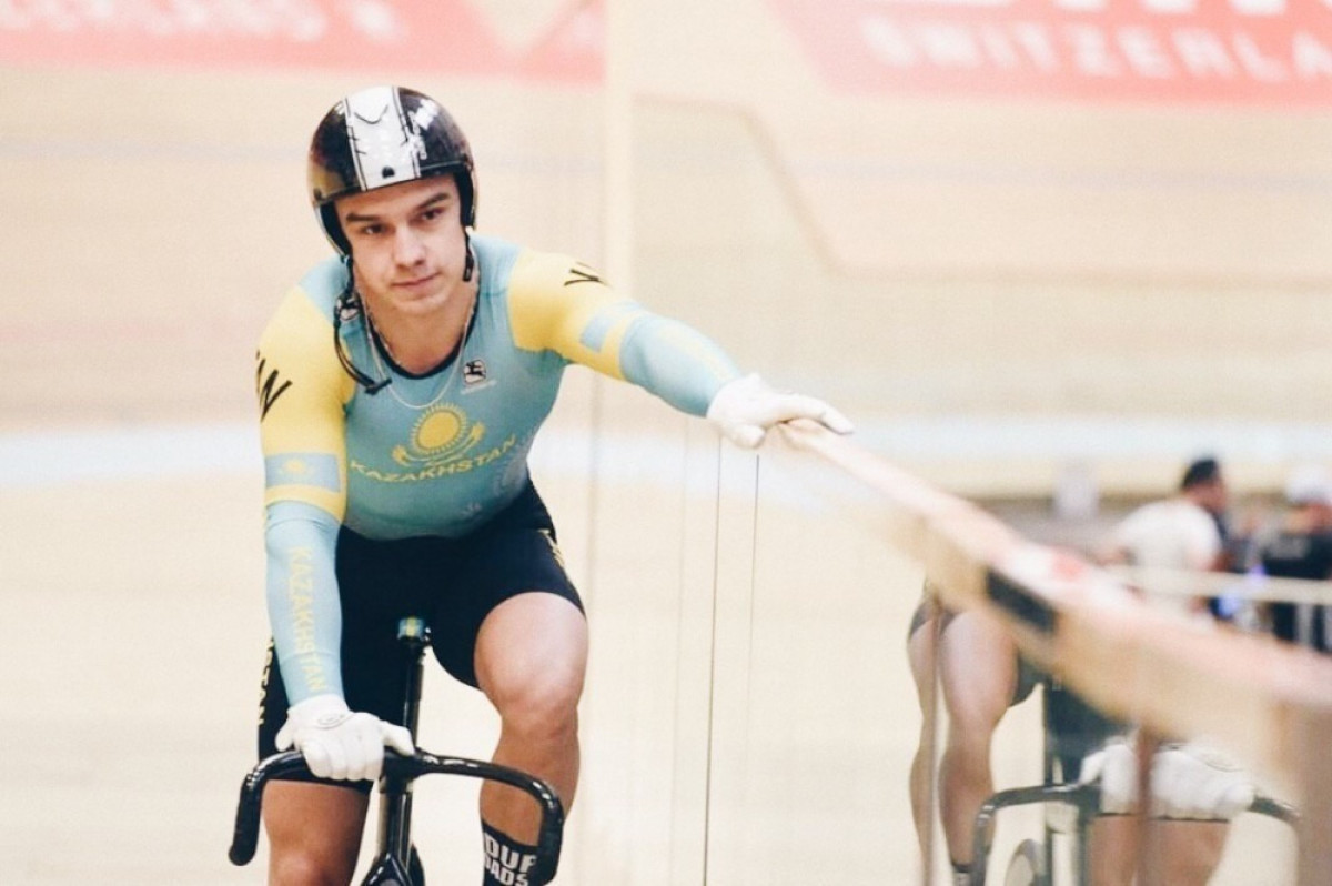 Kazakhstani wins two gold medals at track cycling tournament in Spain