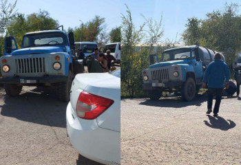 Оралда жүк көлігінің жүргізушісі 3 оқушыны қағып кетті