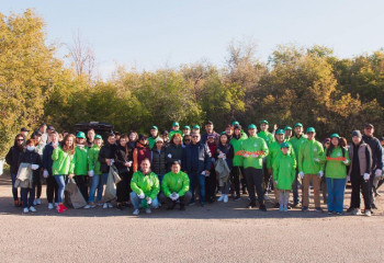 Қазақстанда World clean up day дүниежүзілік акциясы өтті