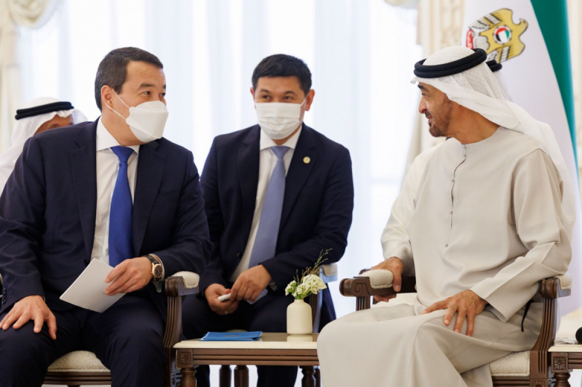 Kazakh PM meets with UAE President in Abu Dhabi
