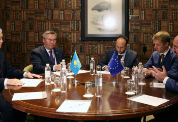 Қасым-Жомарт Тоқаев Еуропалық Кеңес Президентімен кездесу өткізді