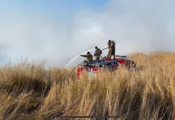 Атыраудағы өрттің бір бөлігі сөндірілді