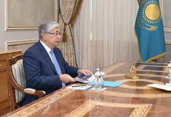 О развитии Туркестанской области Президенту отчитался глава региона 