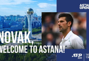 Новак Джокович сыграет на Astana Open  
