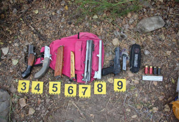 Схрон с огнестрельным оружием выявили в Жаркенте