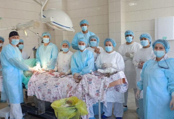 Астанада науқасқа бірегей ота жасалды