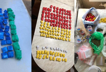 Крупную партию наркотиков изъяли акмолинские полицейские