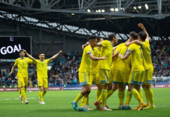 Назван лучший игрок сборной Казахстана по итогам группового этапа Лиги наций 