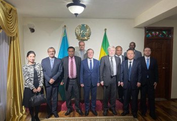 Foreign policy and reforms in Kazakhstan discussed in capital of African Union