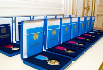 Шымкенттегі бірқатар азамат мемлекеттік марапатқа ие болды