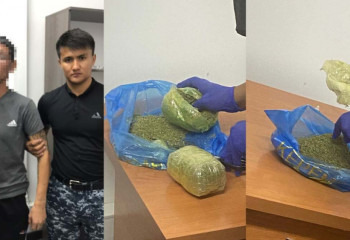 Таразда түрмеге есірткі жеткізбекші болған күдікті қолға түсті 