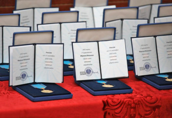 Қарулы күштердің әскери қызметшісі мемлекеттік наградаға ие болды