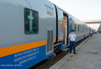 Электричка в Павлодаре наехала на шесть лошадей