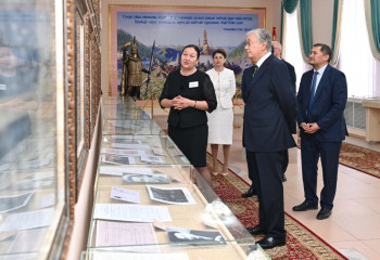 Президент посетил Педагогический колледж имени М. Ауэзова