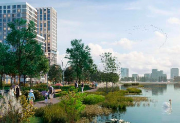 В Астане начаты работы по созданию экопарка на Малом Талдыколе