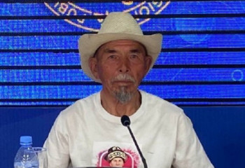 Пенсионер-путешественник из Улытау пешком дошел до Актау