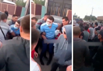 До 4 лет тюрьмы грозит напавшим на прокурора в Туркестанской области