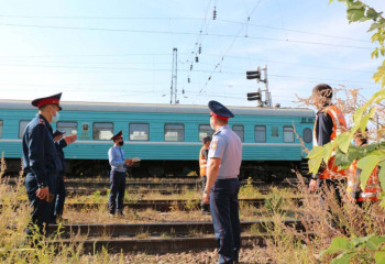 Теміржолдан өту ережесін бұзған 34 мыңнан аса адам жауапқа тартылды