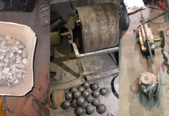 Ақмолалық тұрғын гаражында алтын кенін өңдейтін шағын цех ұстаған