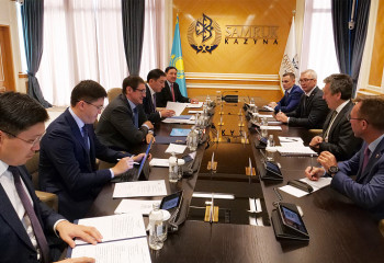 АО «Самрук-Қазына» И ПАО «Татнефть» обсудили вопросы развития сотрудничества