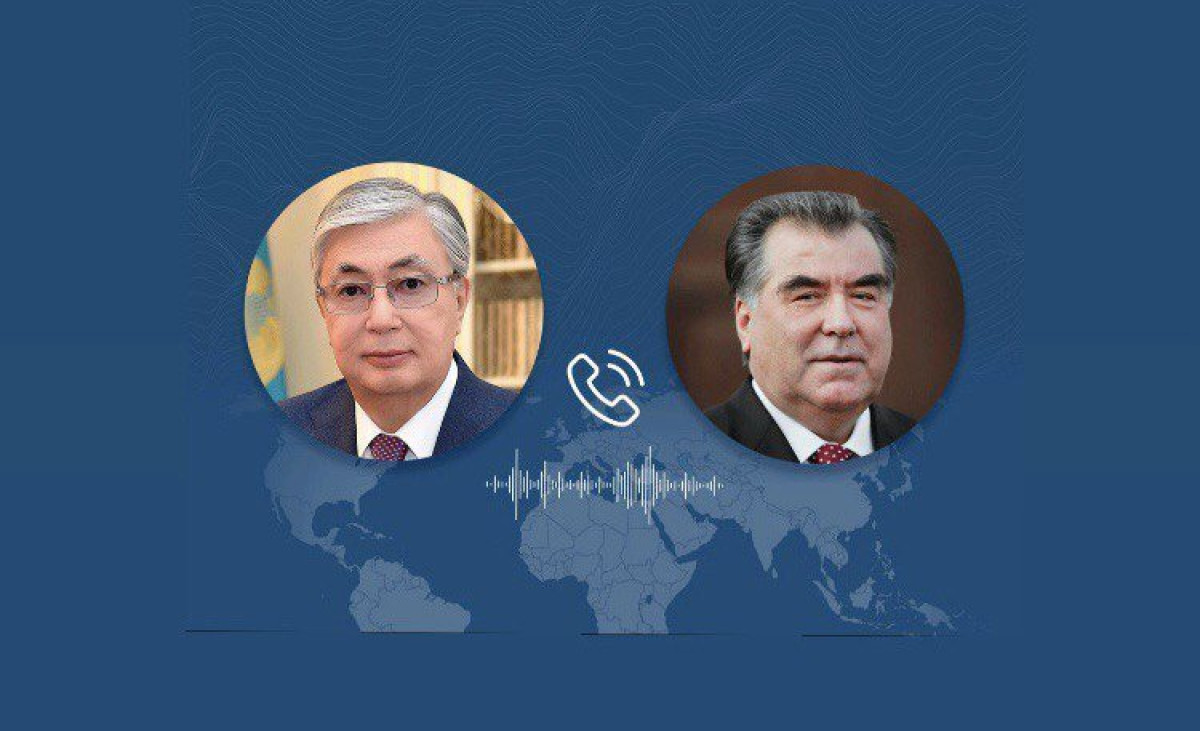 Kazakhstan and Tajikistan Presidents talk over phone