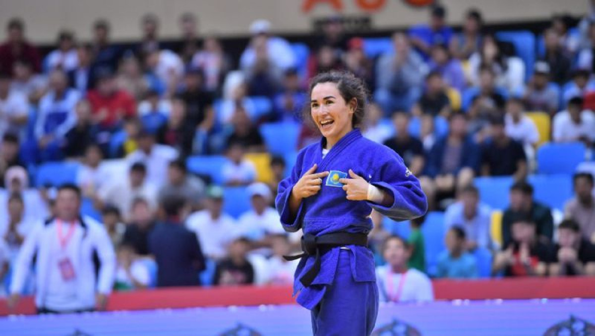 Дзюдодан ӘЧ: Әбиба Әбужақынова қола медаль еншіледі