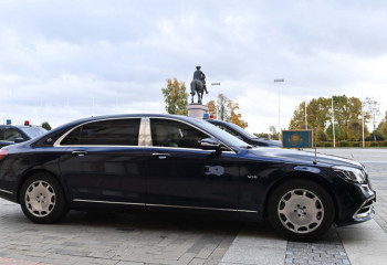 Глава государства прибыл в Санкт-Петербург 