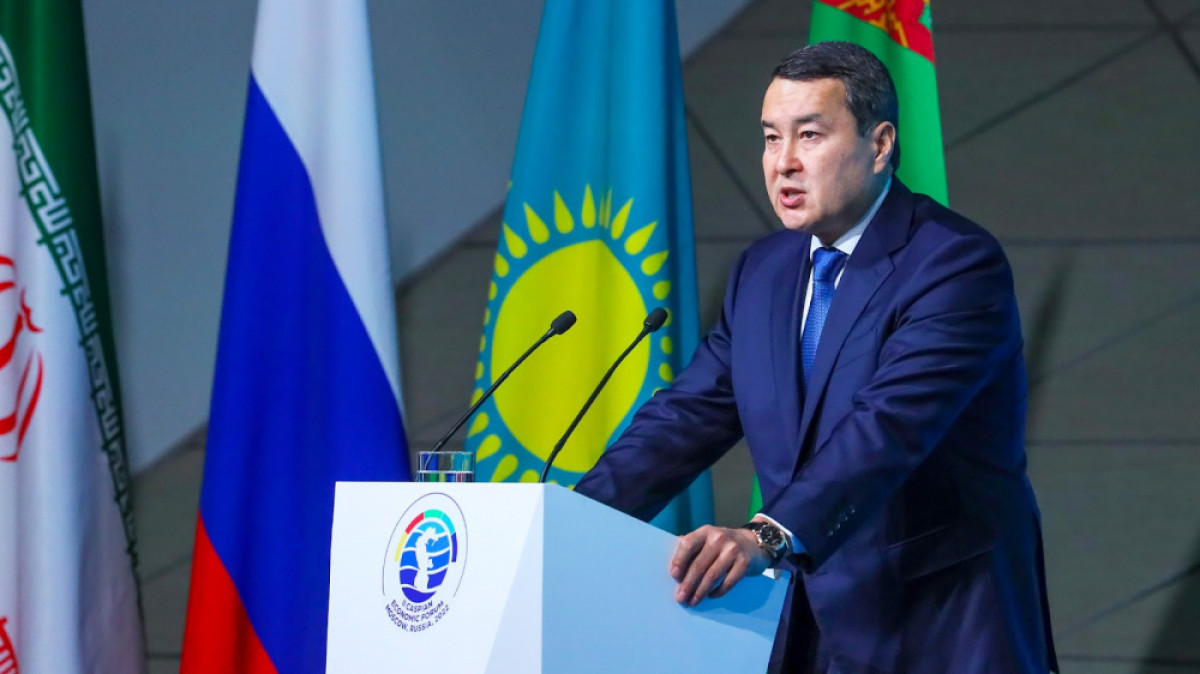 Kazakh PM encourages Caspian Five countries to resume ecological program