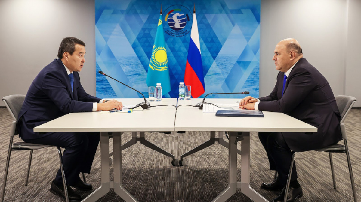 Heads of Kazakhstan and Russian Governments discuss topical issues of bilateral cooperation