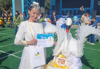 В Актобе выбрали самую оригинальную детскую коляску 