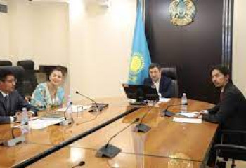 Дархан Кыдырали побеседовал с представителем ОБСЕ по вопросам свободы СМИ 