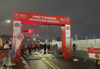 Елордадағы Халықаралық марафонға 2,5 мыңға жуық адам қатысты