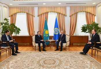 Глава МИД РК принял Генерального секретаря ОДКБ