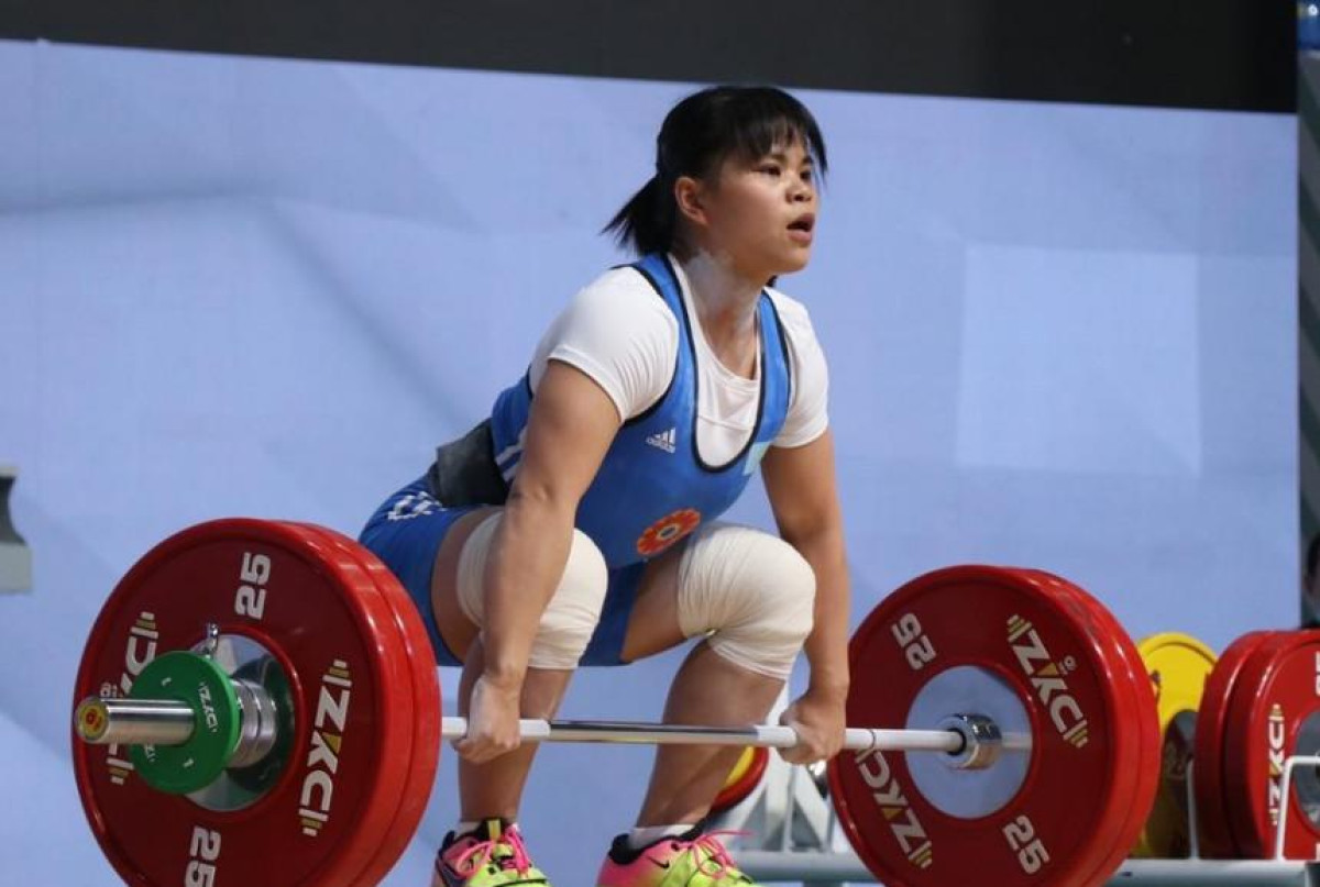 Kazakhstan’s Chinshanlo wins gold at Asian Weightlifting Championships