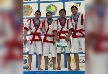 Ұлытау облысы ПД қызметкері қазақ күресінен чемпион атанды