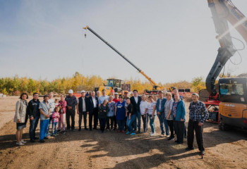 Астанадағы елді мекенде сумен жабдықтау желілерінің құрылысы жүргізіліп жатыр