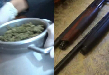 Наркотики и оружие нашли дома у кызылординца