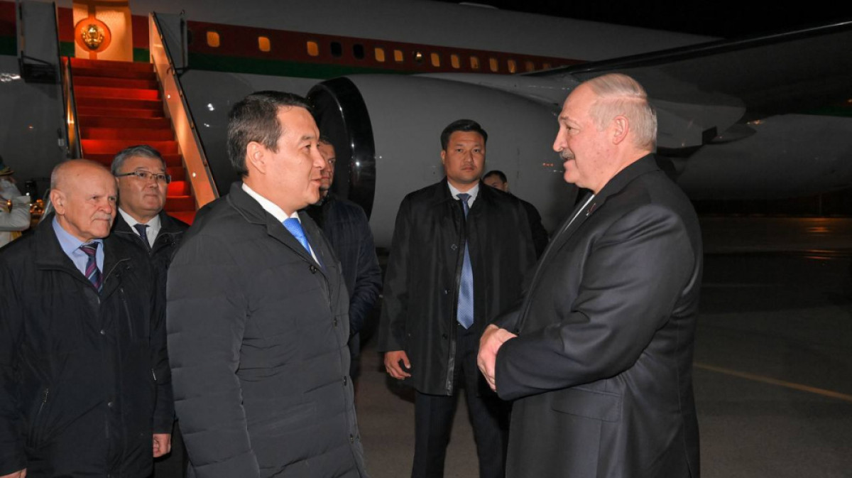 Астанаға Беларусь президенті Александр Лукашенко келді
