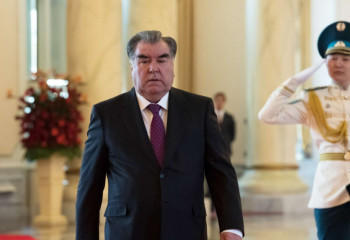 President of Tajikistan arrives in Kazakhstan