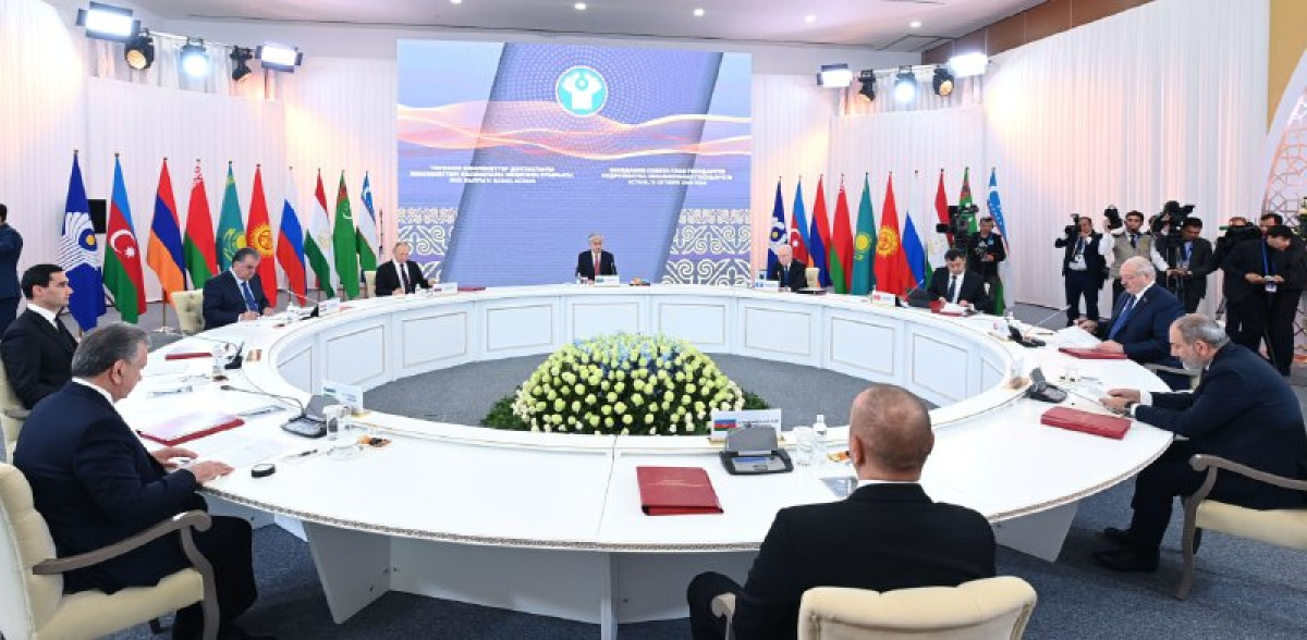 Meeting of CIS Council of Heads of State began in Astana