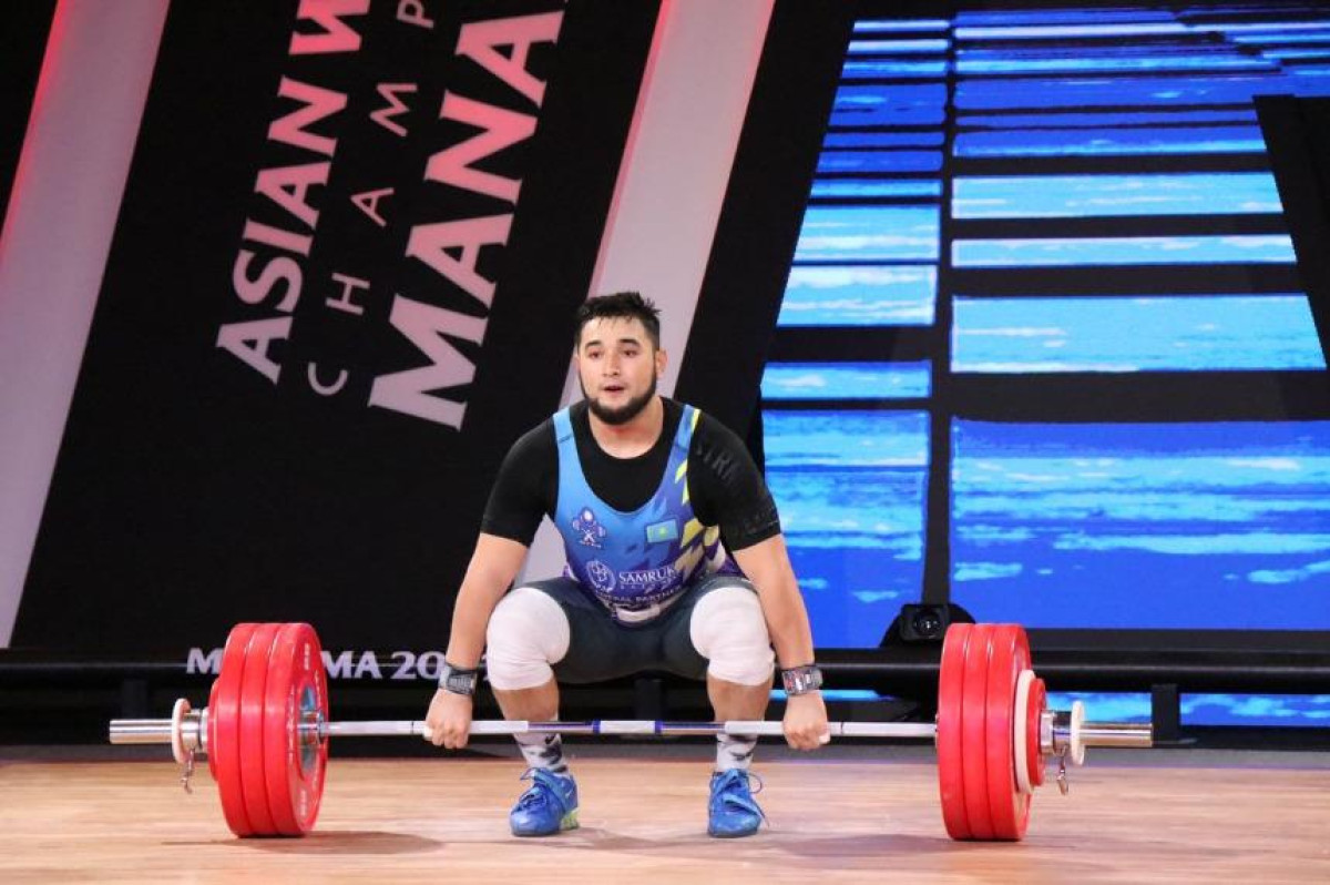 Kazakhstani wins gold at Asian Weightlifting Championships
