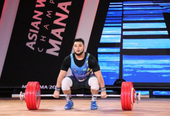 Kazakhstani wins gold at Asian Weightlifting Championships
