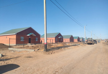 Қостанай облысында өрттен жапа шеккендер жақында жаңа үйлерге қоныстанады