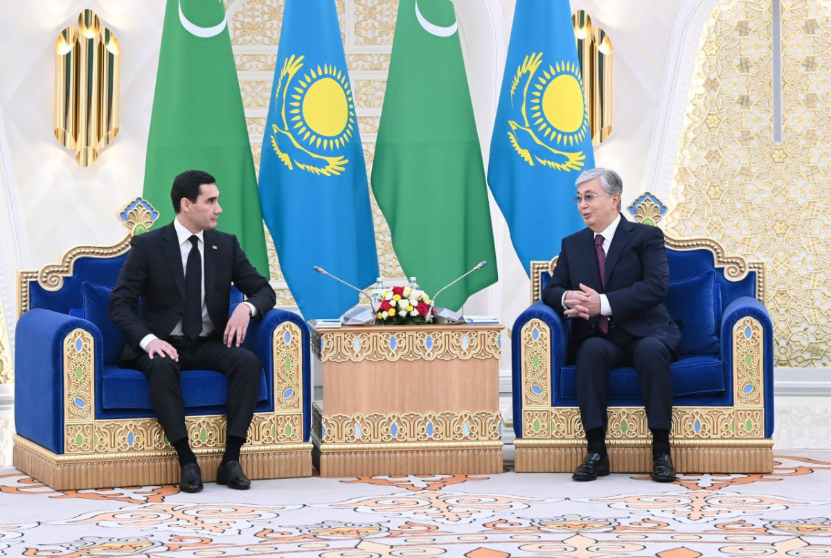 Токаев и Бердымухамедов обсудили перспективы развития сотрудничества двух стран